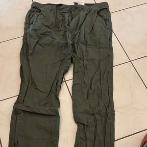 Men's Olive Green Pants